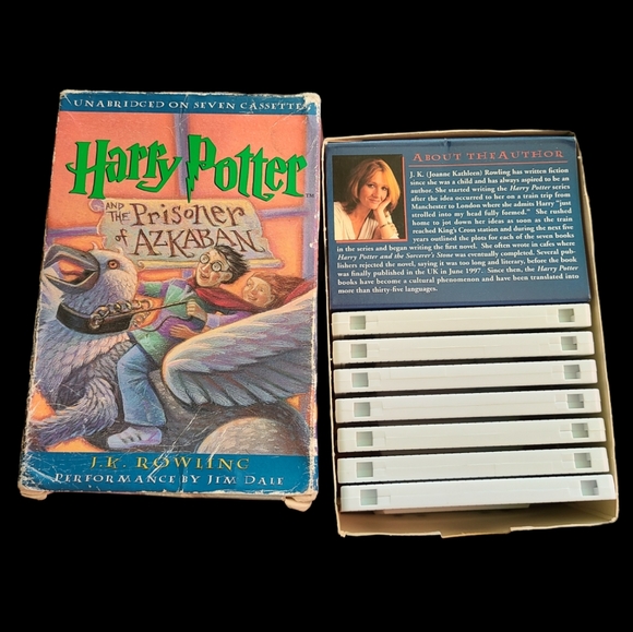 Harry Potter Other - Harry Potter and the Prisoner of Azkaban book on tape 7 cassette